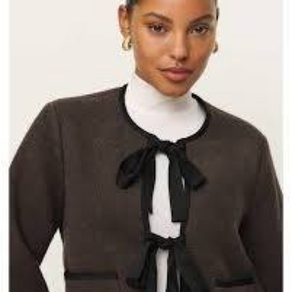 Reformation Daisy Cropped Jacket - Picture 2 of 6